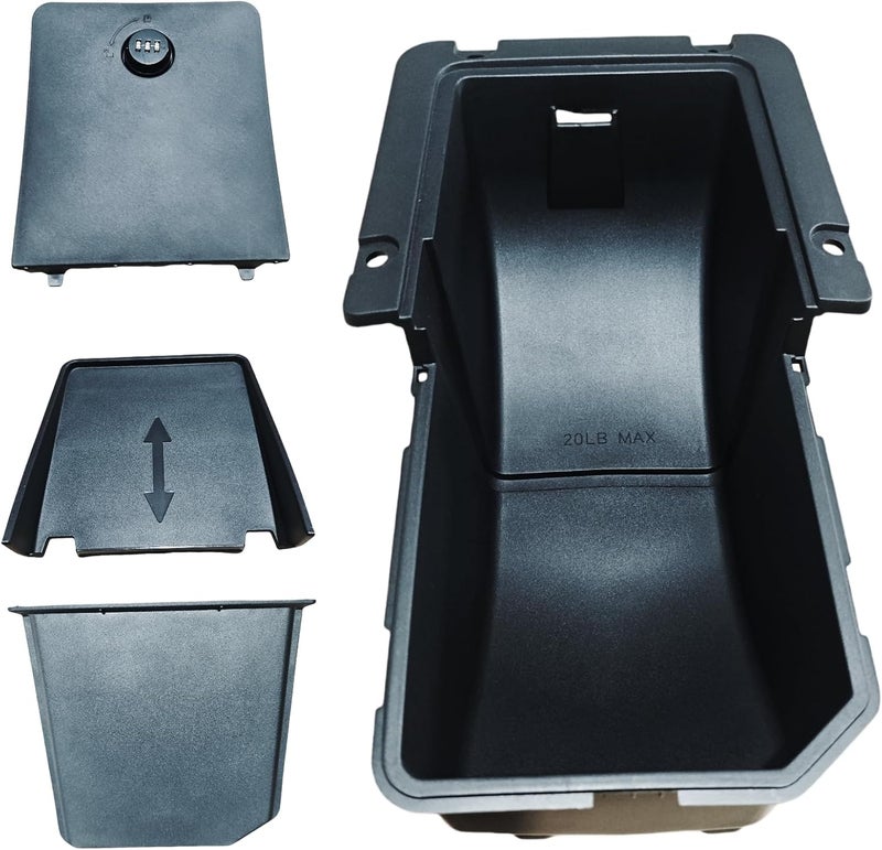 ABAGAEL Truck Bed Storage Organizer with Lock, Cargo Bin for Ford Maverick 2022-2025, Password Protected - Image 4